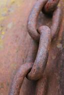 Chain Link Industrial close-up