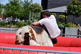 mechanical bull for balance