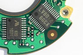 canon green printed circuit board