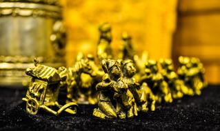 handmade chess figures