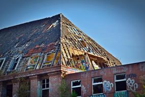 Lost Places old Factory Roof