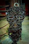abstract metal sculpture