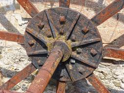 Old Wheel Noria Mechanism