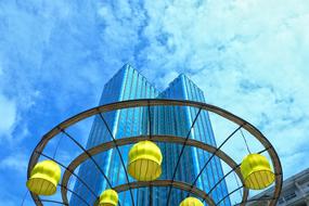 Building Architecture City in Vietnam