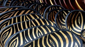 Zebra Pot crafts