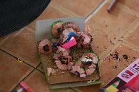 Colour Paint waste