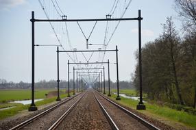 Train Track in Spoorwegen