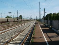 Train station Railway construction