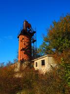 landscape of Lime Kiln Shaft Furnace Fireplace