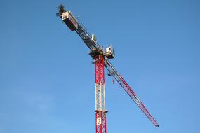 Crane Building at sky