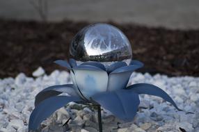 Metal Flower Ornament Decoration