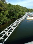 landscape of Bridge Water Construction