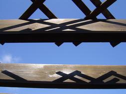 Lattice on Pagoda Roof