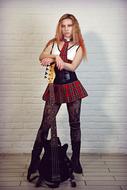 Bass Musician Girl