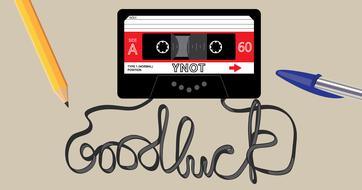 cassette tape 80s retro