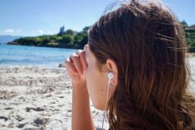 Meditation Listening girl