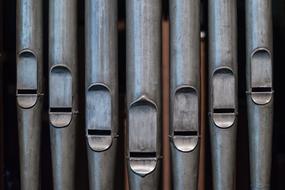organ pipes
