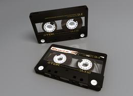 Antique K7 Plastic Magnetic tape