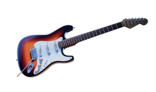 Guitar Music drawing