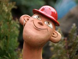 clay man face