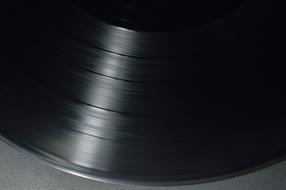 Vinyl Record black