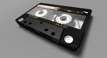 k7 magnetic tape record