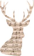 deer stag antlers drawing