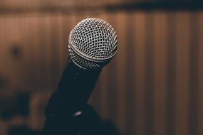 grey Microphone Voice