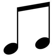 note music clef melody drawing