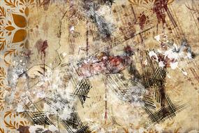 art collage design drawing