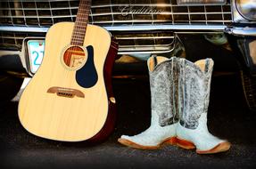 Guitar Cowboy Boots