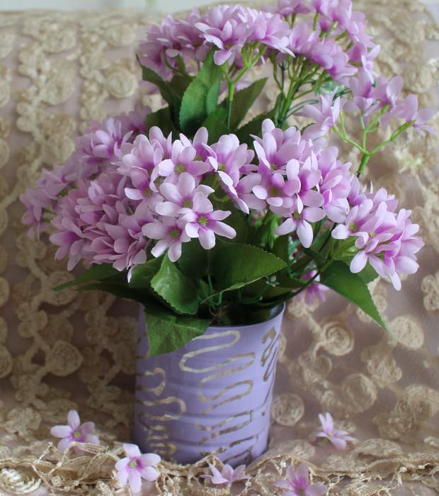 Flowers Crafts violet