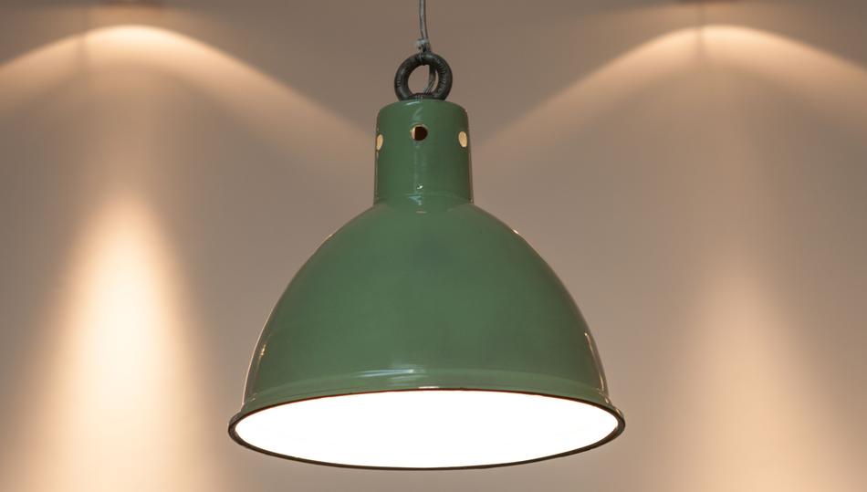 green Pendant Light