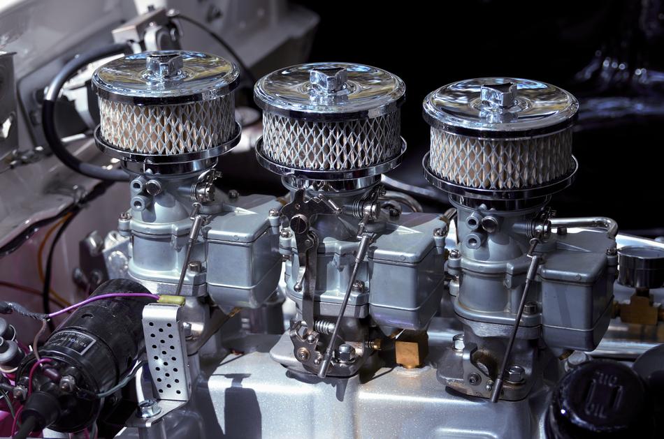 Vintage Car Engine