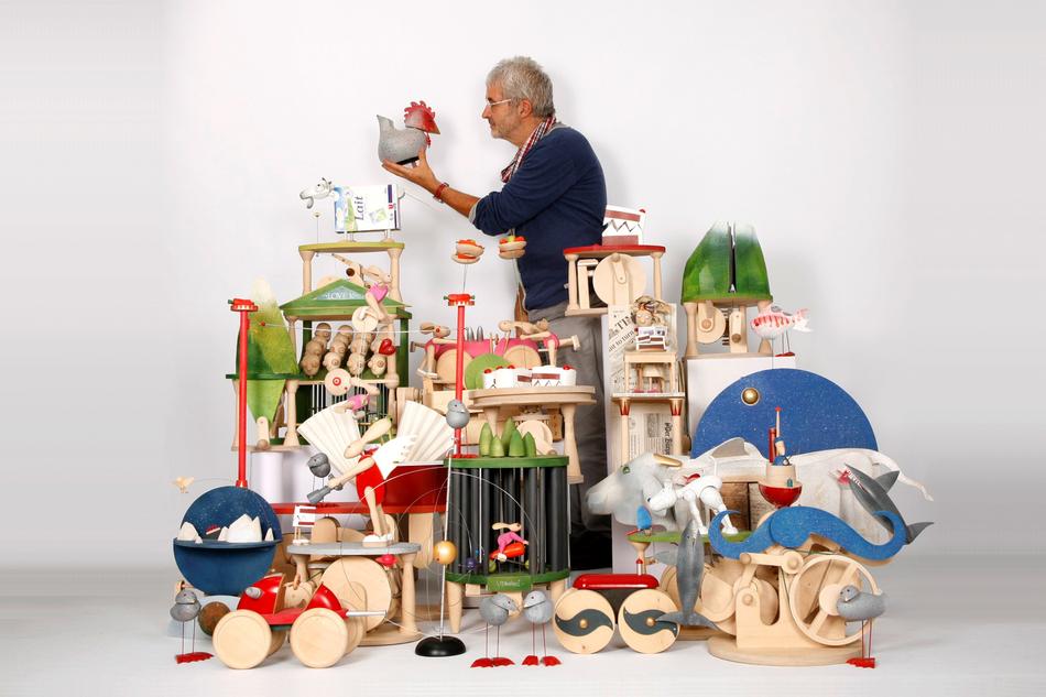 the man in the children's corner