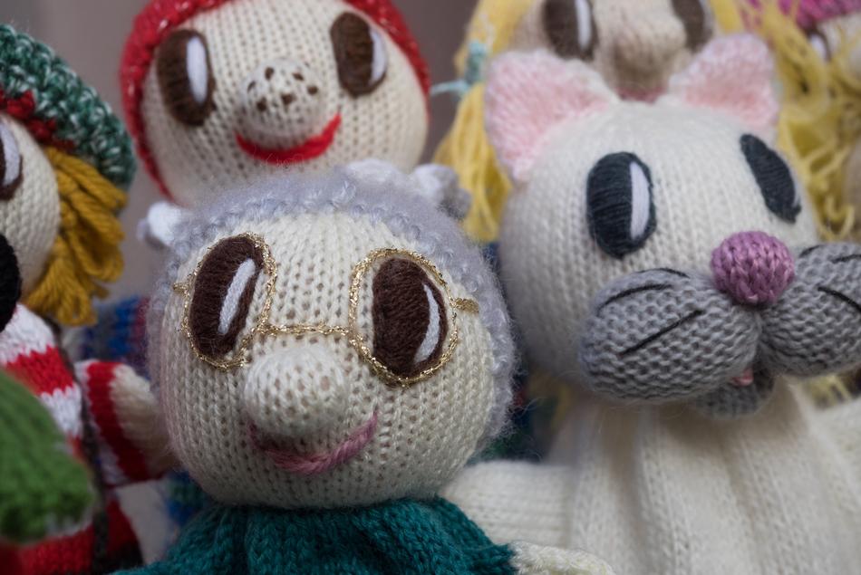Dolls wool Grandmother