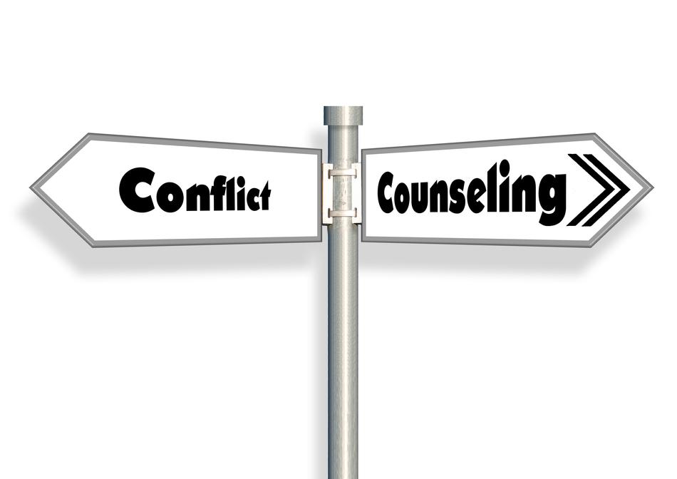 conflict consulting, road sign, drawing
