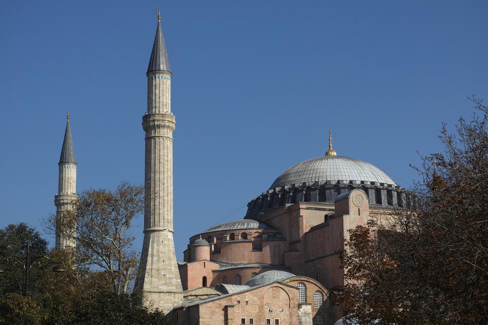 Cami Hagia Sophia in the Stambul