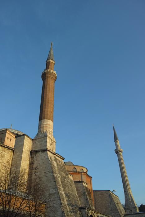 Hagia Sophia Church against the sky