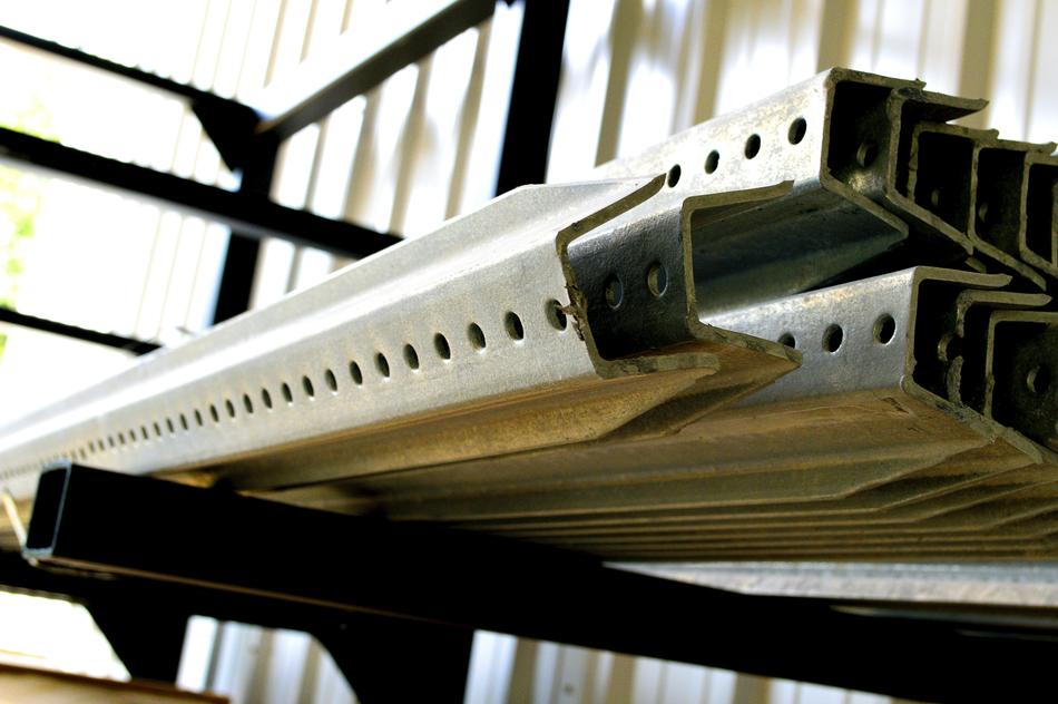 u-beam with holes