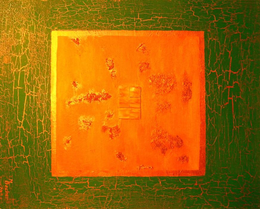 orange Colored Copper
