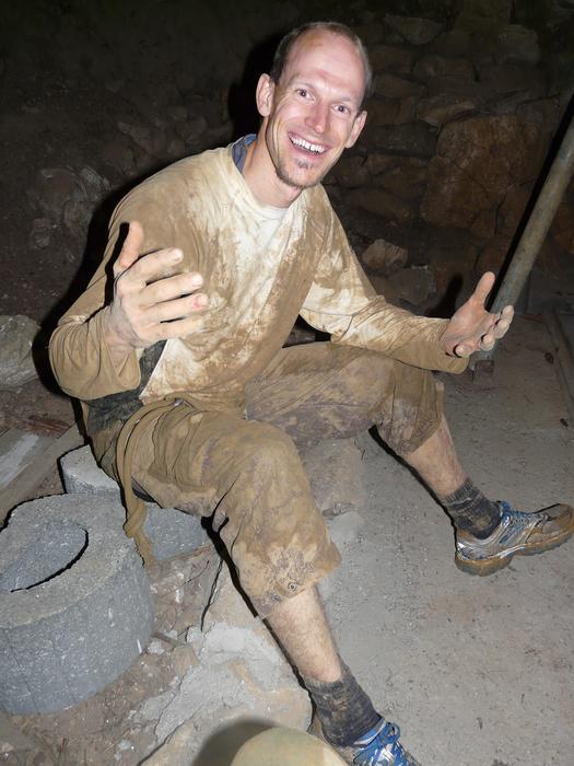 Cave Tour in dirty clothes