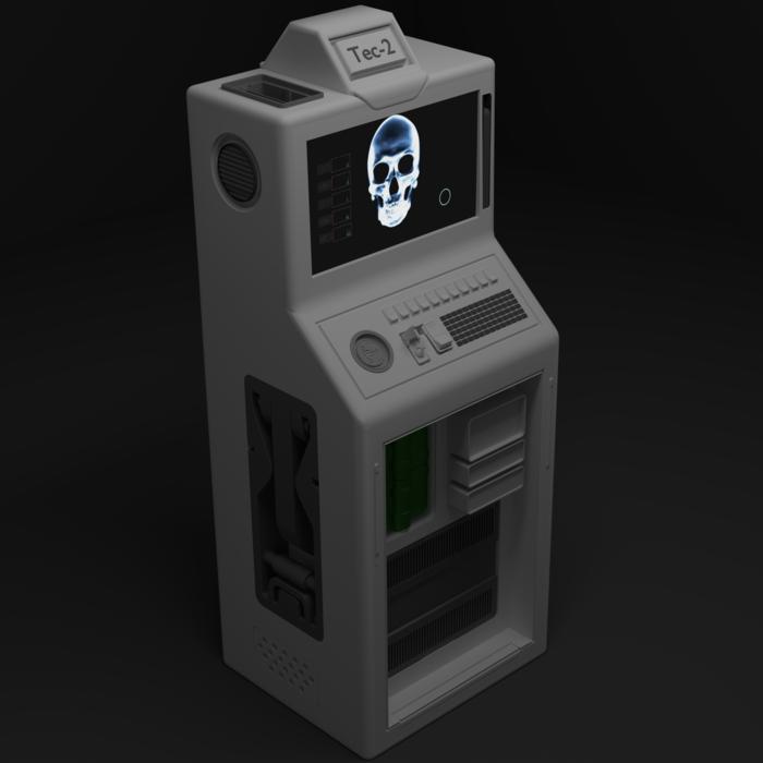 industrial design as a 3d render