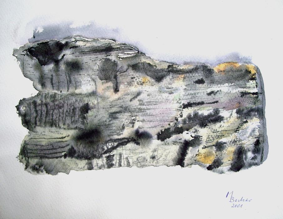 painting of landscape nature trees