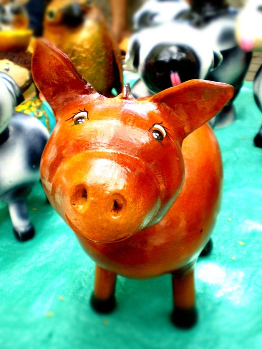 figurine as a souvenir in colombia