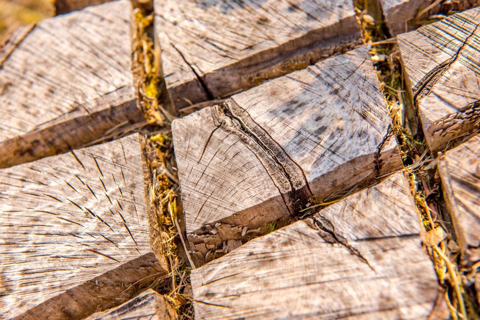 Background Brown wood District