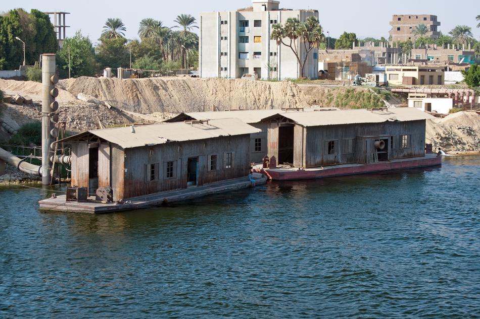 cement plant on the nile river