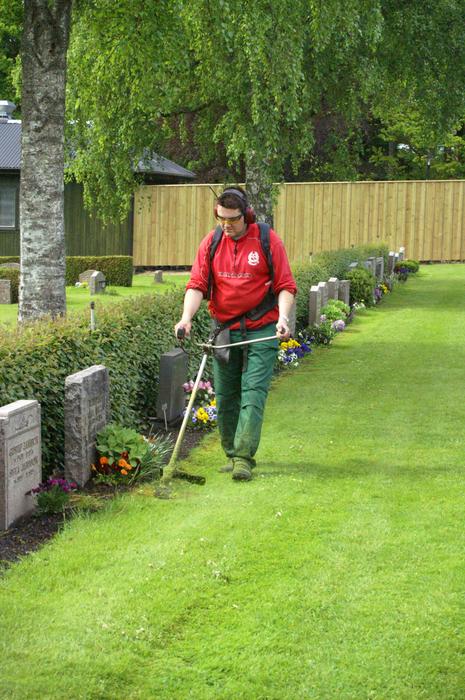 Cemetery Cleaning Work