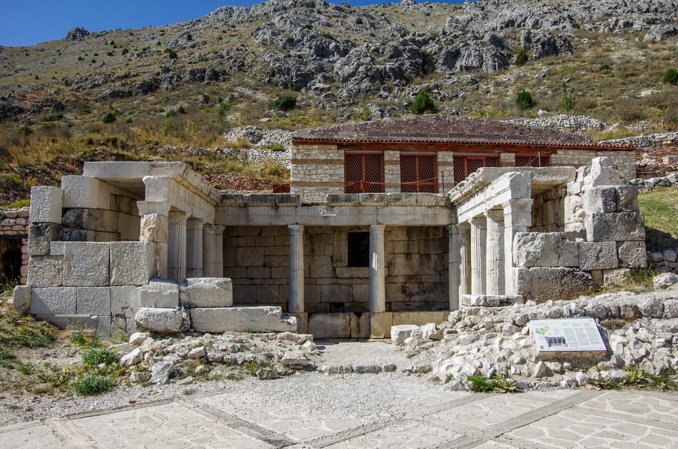The Ancient City Of Sagalassos on a sunny day
