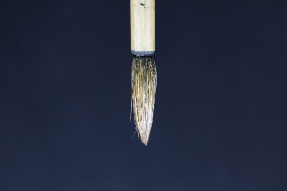 Brush Calligraphy white